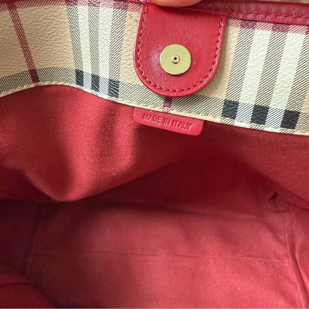 Burberry Haymarket Check Tote - Picture 12 of 12